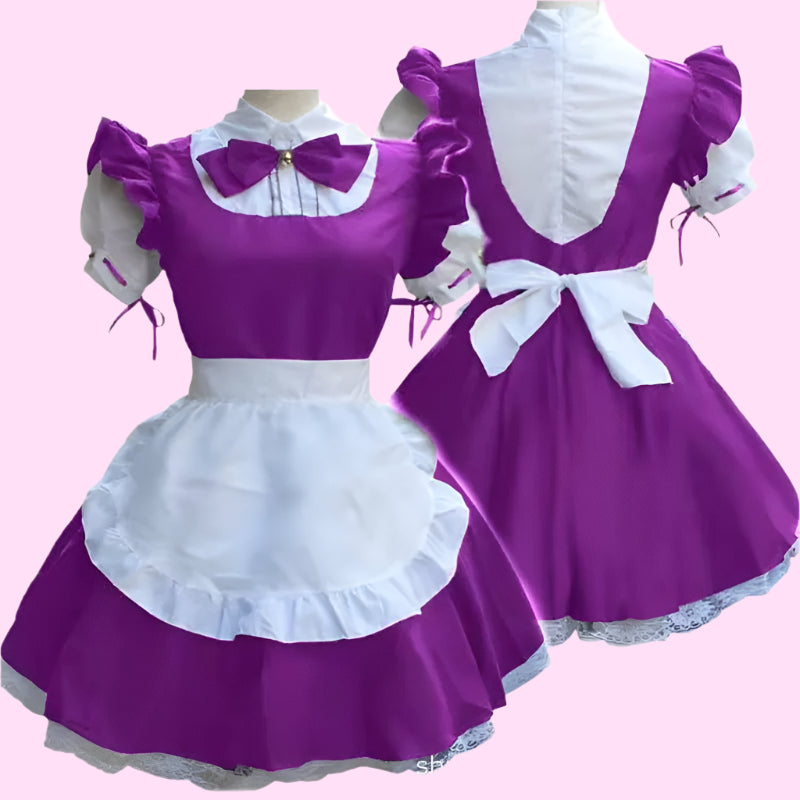 French Maid Bow Tie Outfit