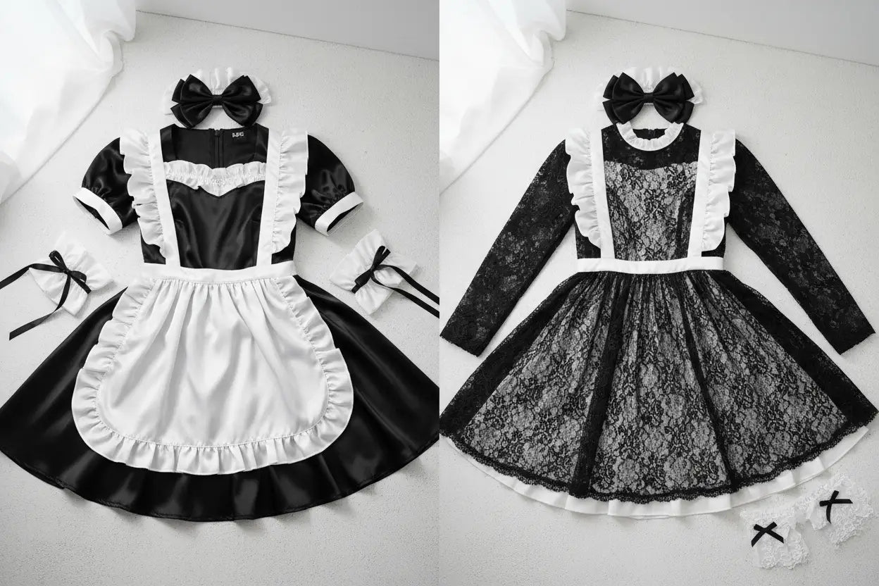Satin vs Lace Maid Outfit for Men: Which Feels Better?