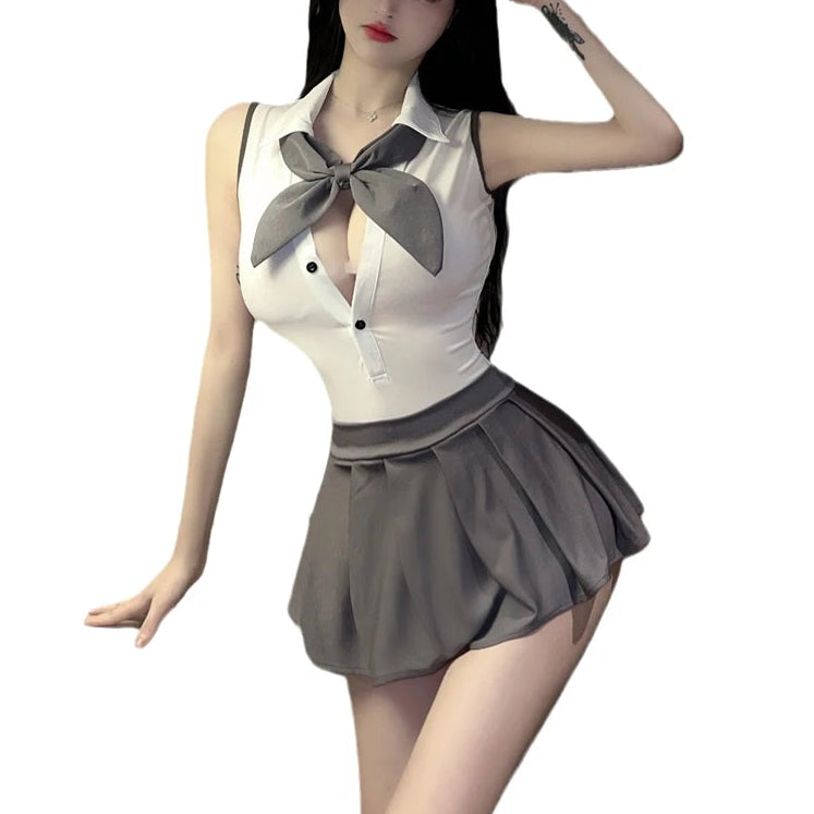 Sexy Underwear Pure Desire Style Student Dress Jk Passion Female Free-from-off Average Size Temptation Suit Qqny