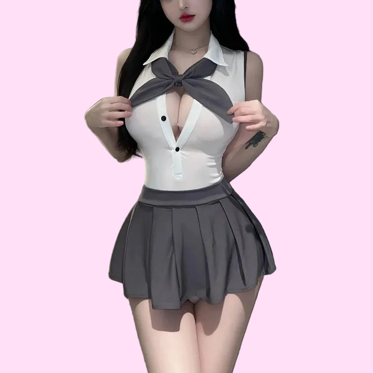 Sexy Underwear Pure Desire Style Student Dress Jk Passion Female Free-from-off Average Size Temptation Suit Qqny
