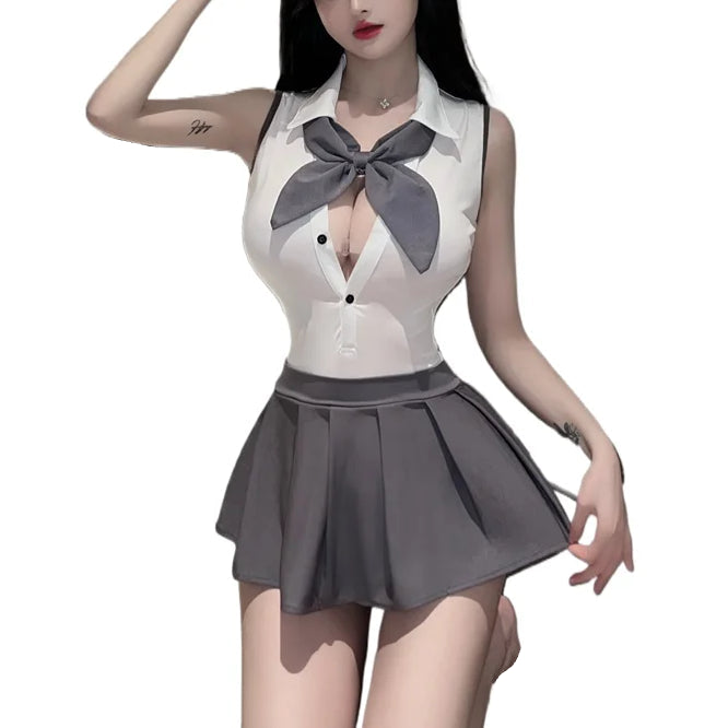 Sexy Underwear Pure Desire Style Student Dress Jk Passion Female Free-from-off Average Size Temptation Suit Qqny