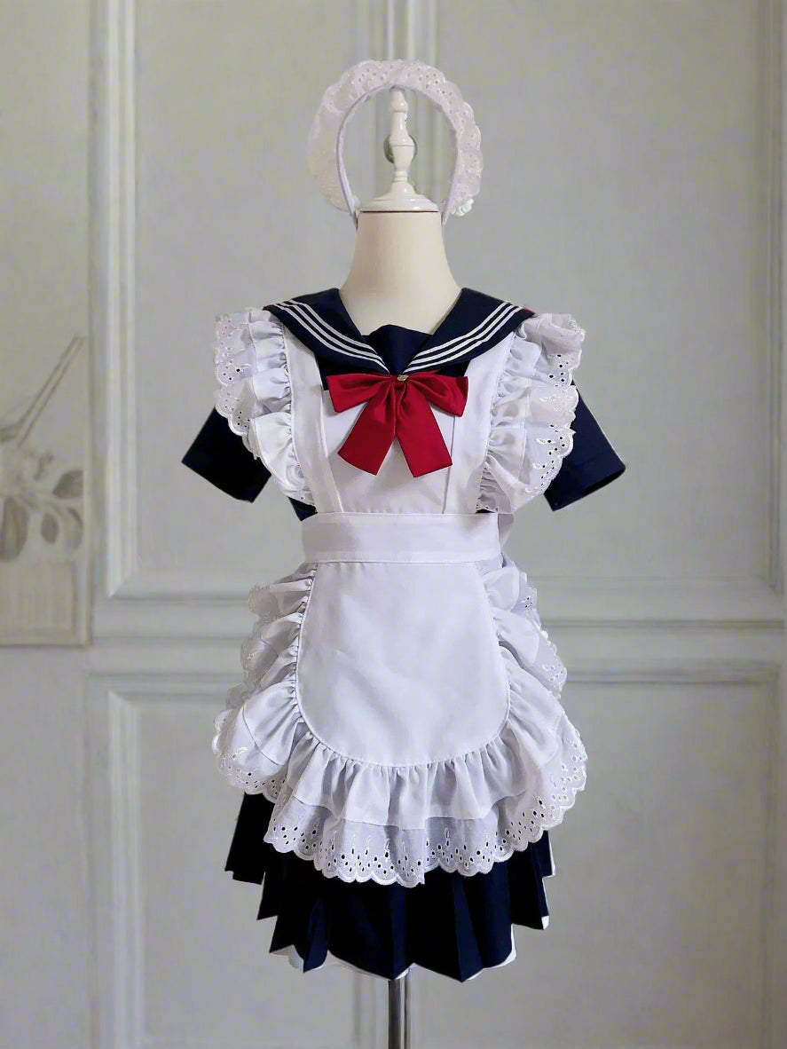 Soft Girl Maid Outfit