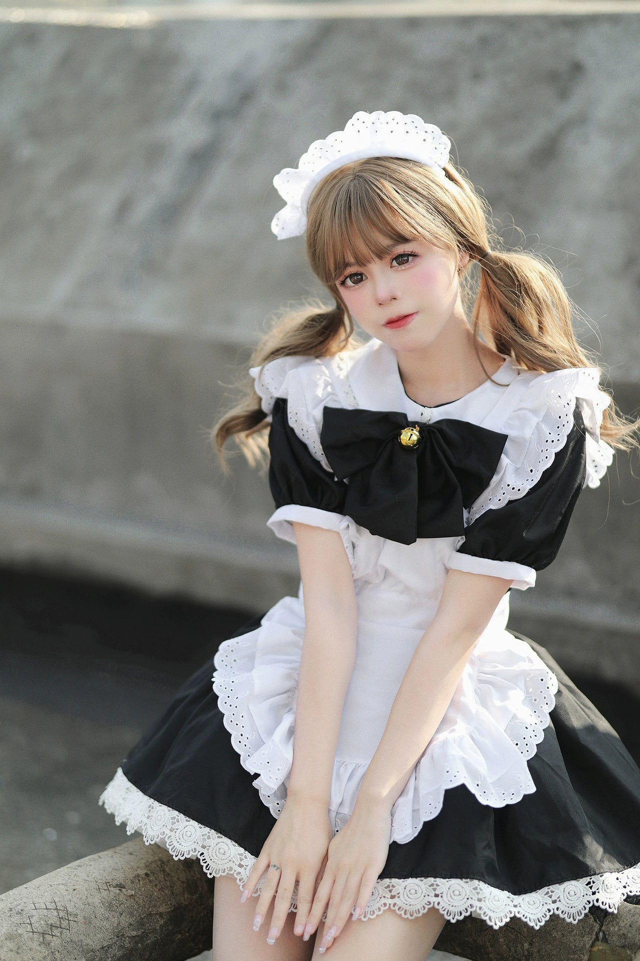 Soft Girl Maid Outfit