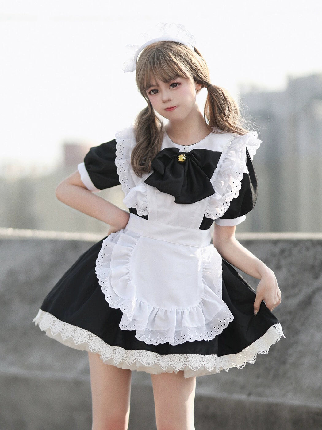 Soft Girl Maid Outfit