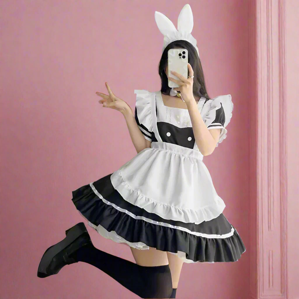 Premium Bunny Maid Outfit