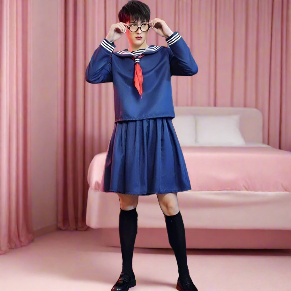 Sexy Sailor Male Maid Outfit