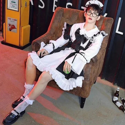 Sissy Cafe Maid Outfit