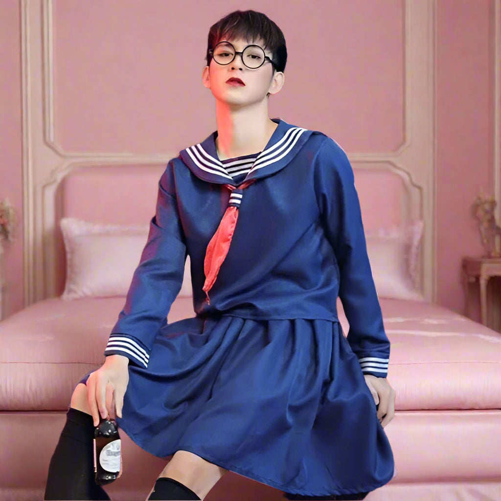 Sexy Sailor Male Maid Outfit