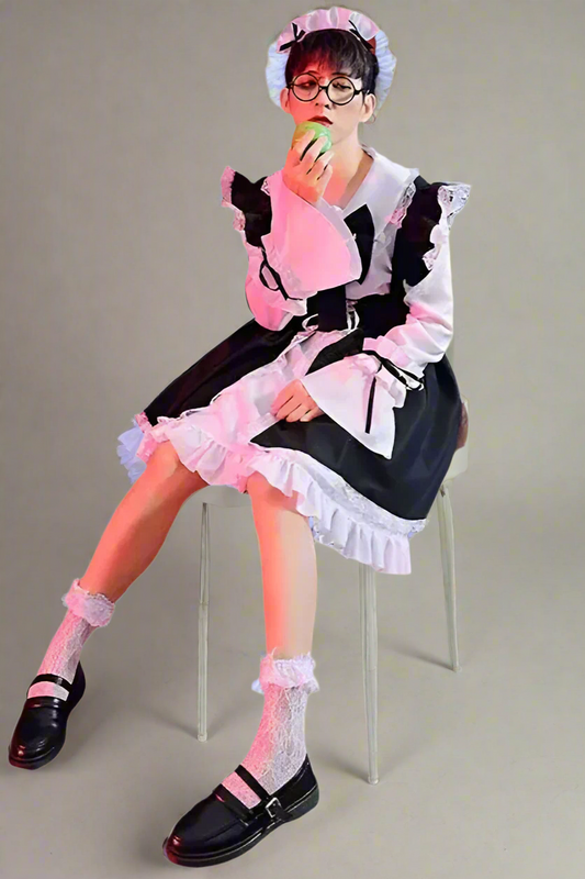 Sissy Cafe Maid Outfit