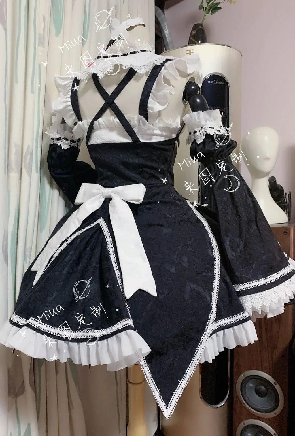 Premium Anime-Inspired Classic Maid Outfit
