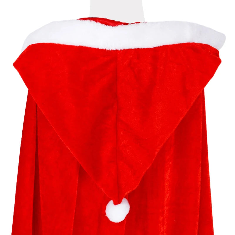 Naughty Santa Male Maid Cape Outfit
