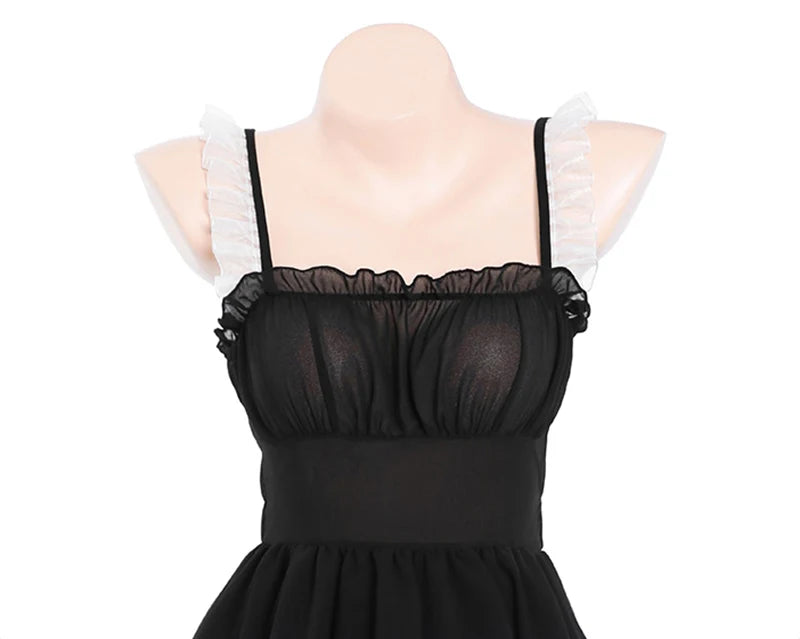 Bad Girl Devil Anime Maid Outfit