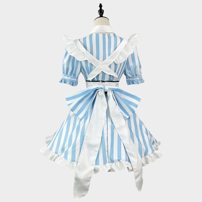 Kawaii Blue Maid Outfit
