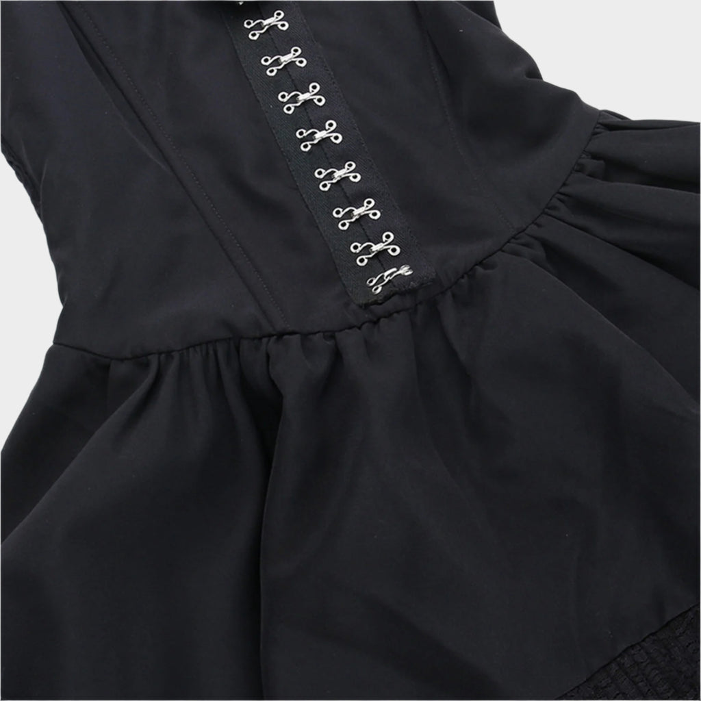 Gothic Lace-Up Sexy Outfit