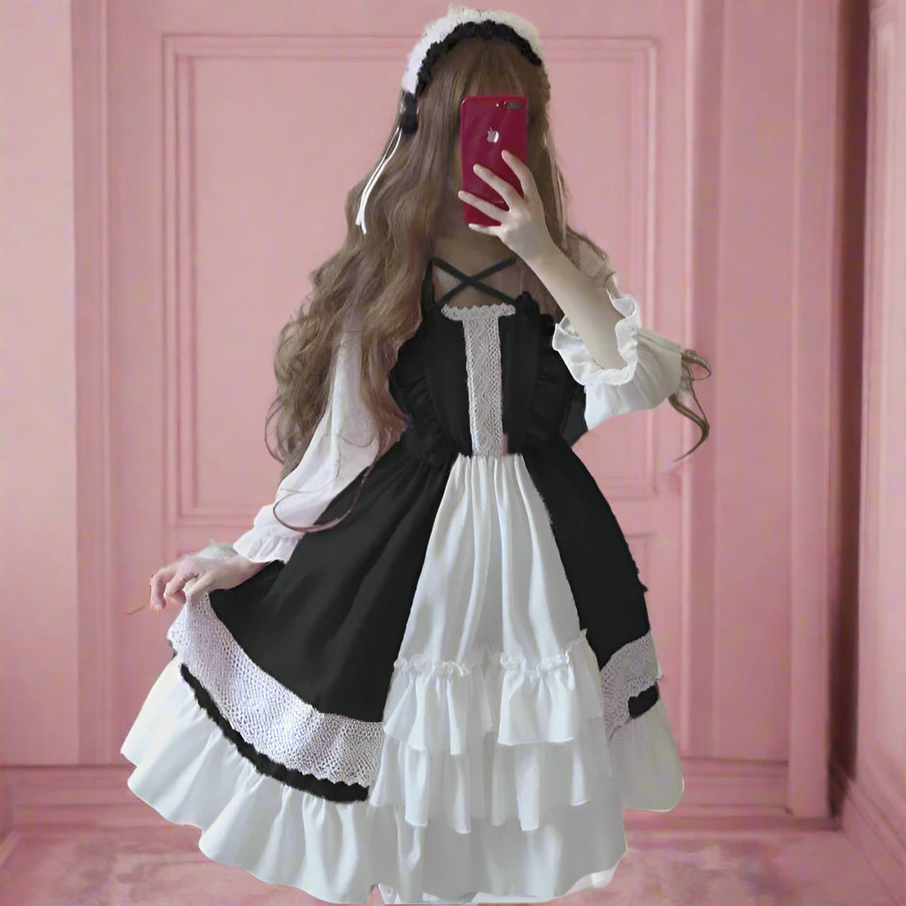 Elegant Classic House Maid Outfit