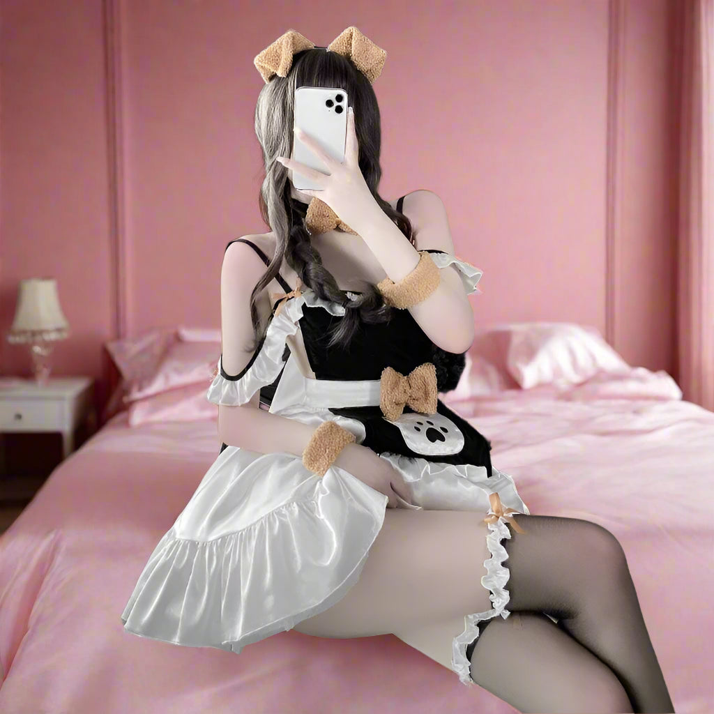 Sexy Puppy Maid Outfit
