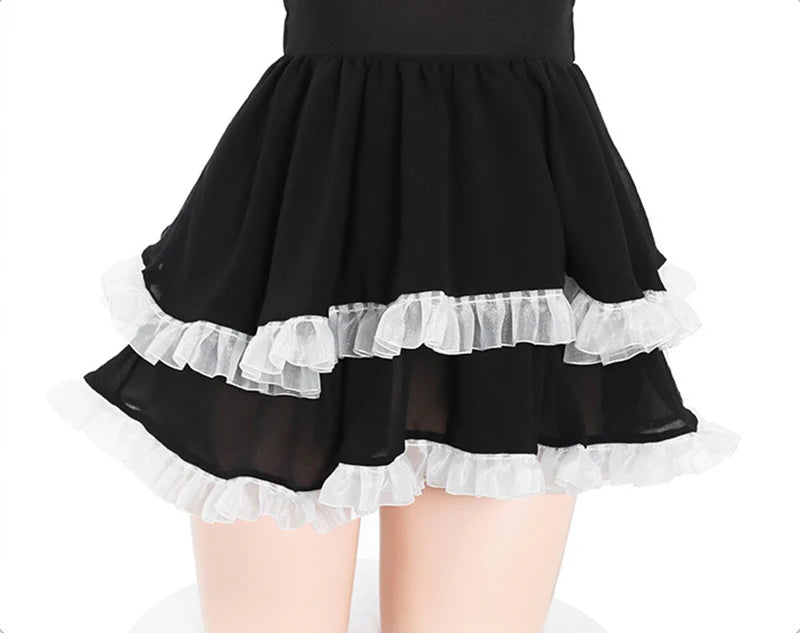 Bad Girl Devil Anime Maid Outfit