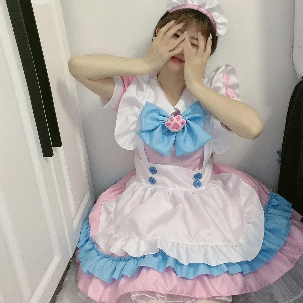 Kawaii Big Bow Maid Outfit