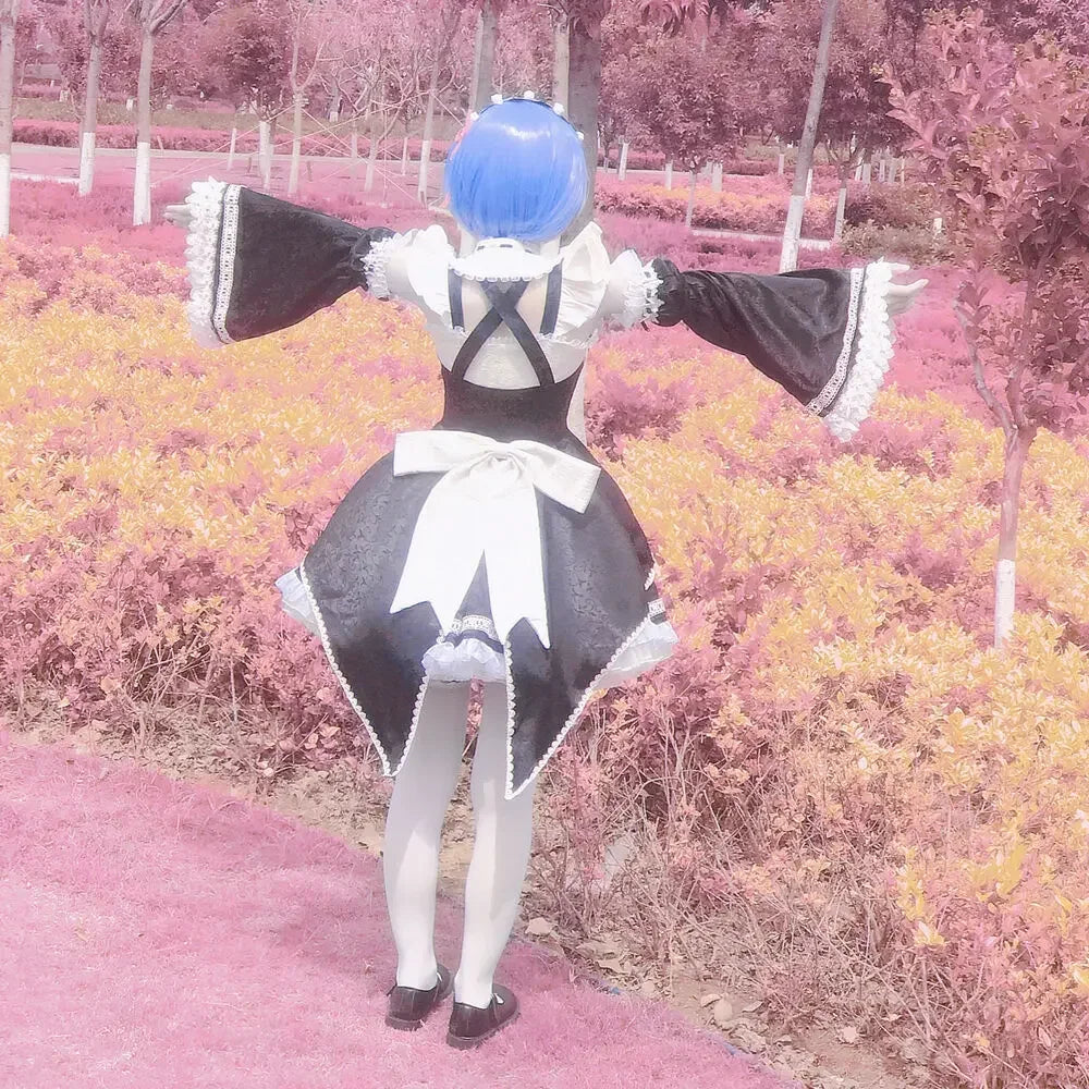 Premium Anime-Inspired Classic Maid Outfit