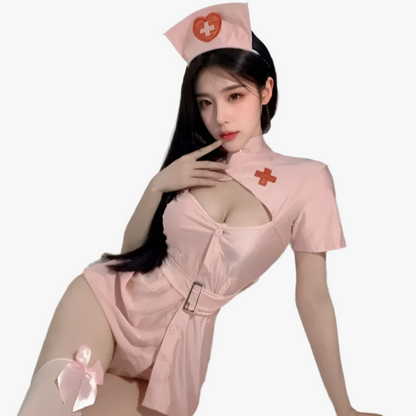 Plus Size Pink Nurse Outfit