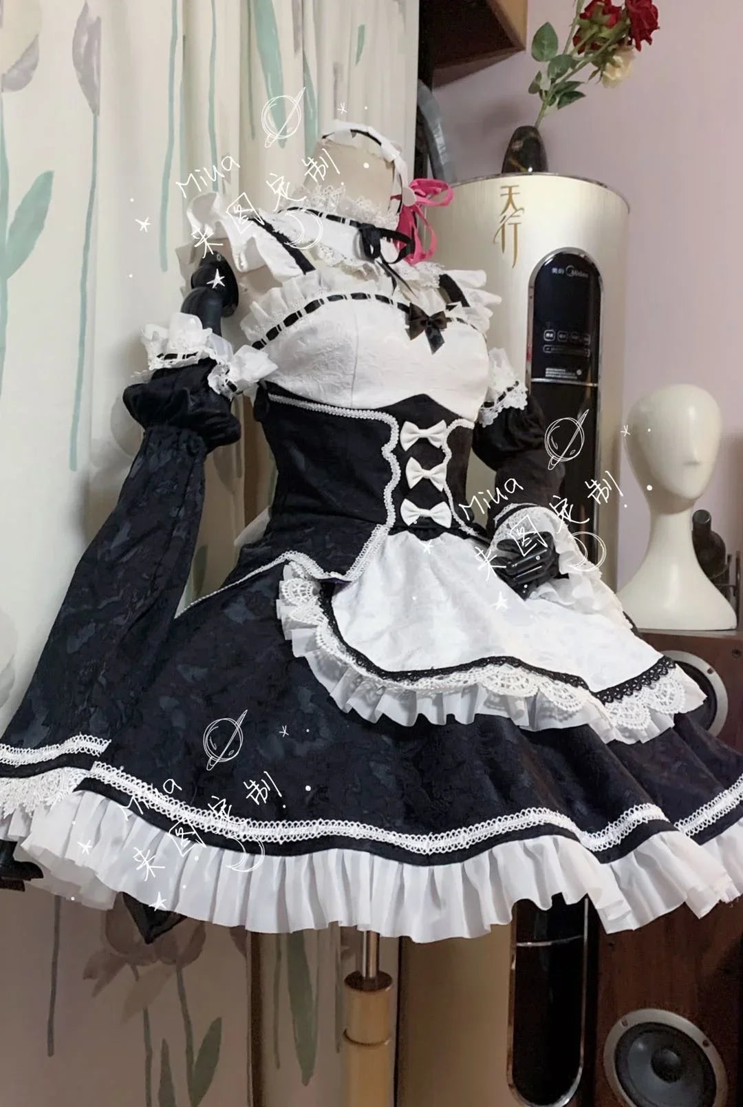 Premium Anime-Inspired Classic Maid Outfit