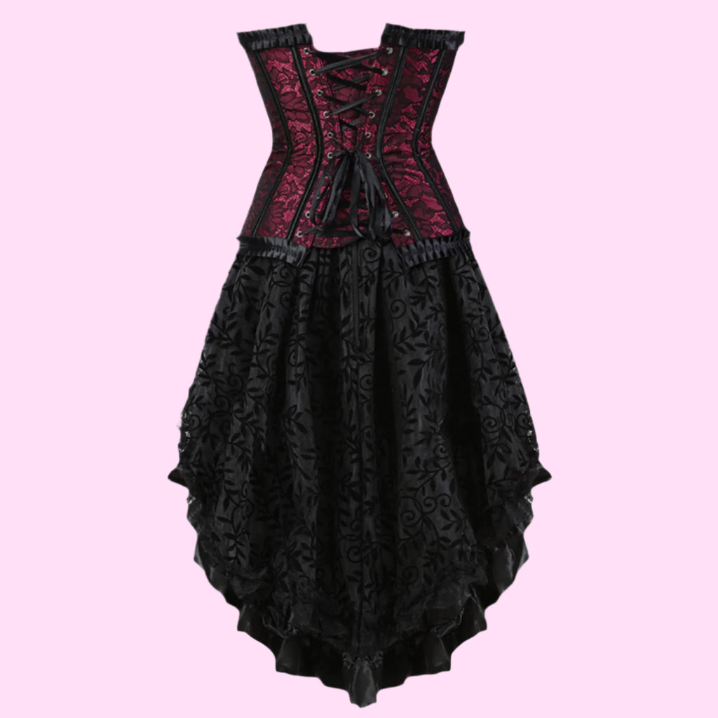 Gothic Lace Corset Sexy Outfit