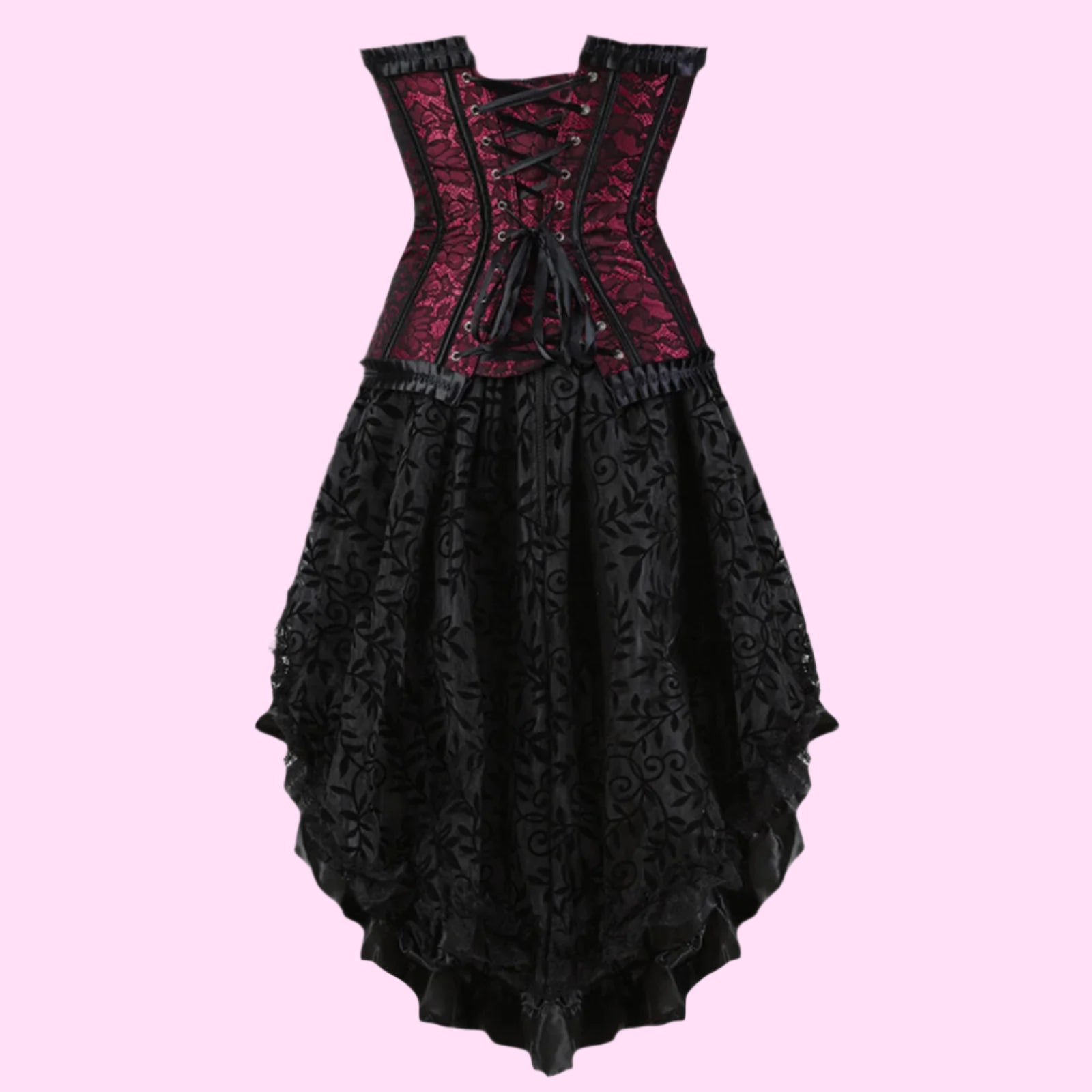 Gothic Lace Corset Sexy Outfit