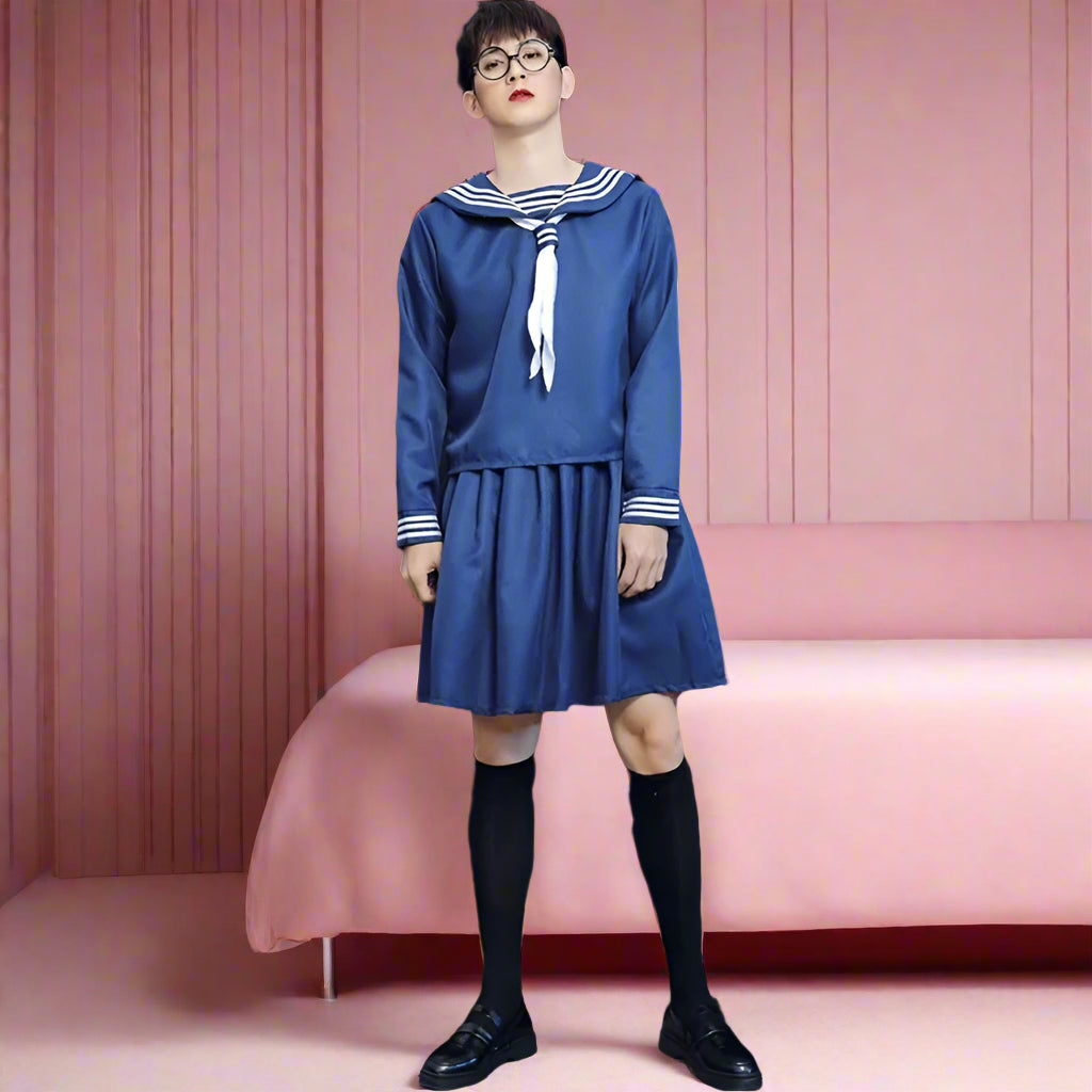 Sexy Sailor Male Maid Outfit