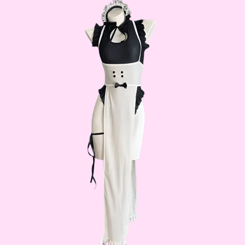 Long Apron French Maid Outfit