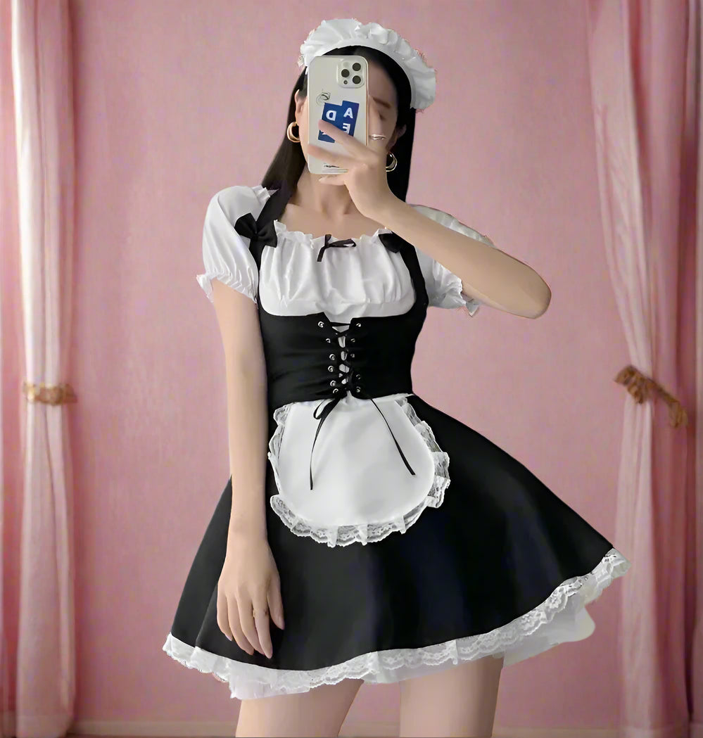 French Sexy Maid Outfit