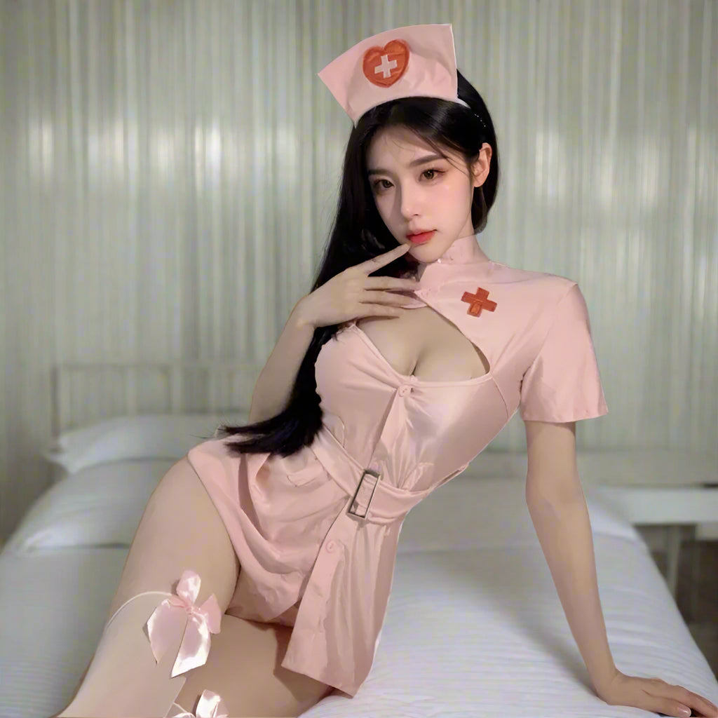Plus Size Pink Nurse Outfit