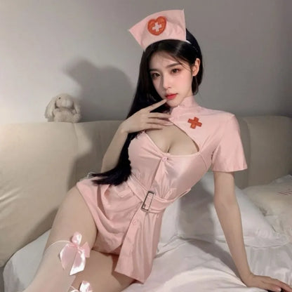 Plus Size Pink Nurse Outfit