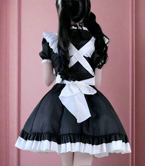 Black Anime Maid Outfit - Outfit