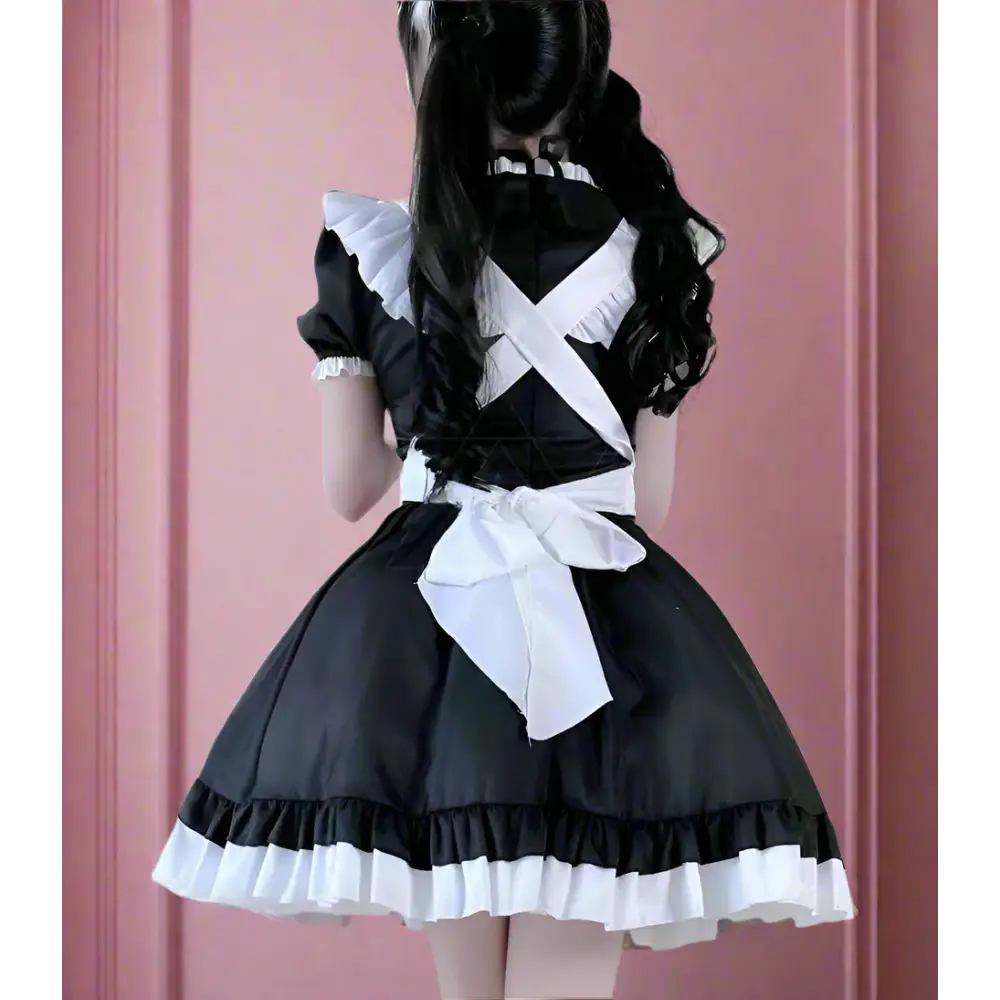 Black Anime Maid Outfit - Outfit