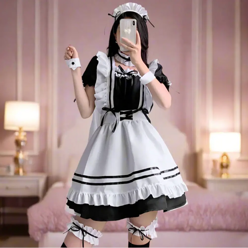 Black Japanese Maid Outfit - Outfit