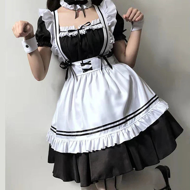 Black Japanese Maid Outfit - Outfit