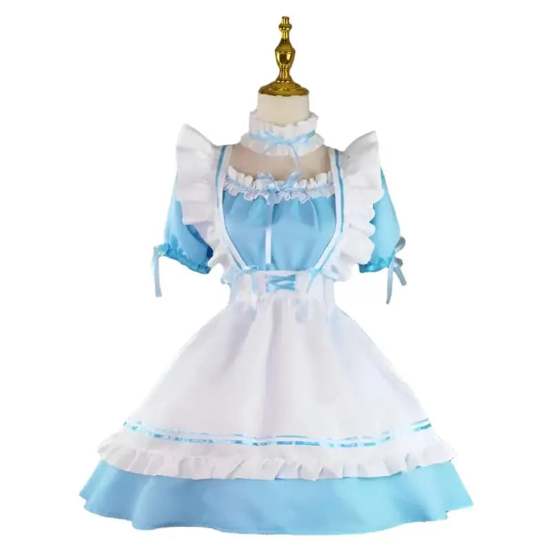 Blue Japanese Maid Outfit - Outfit