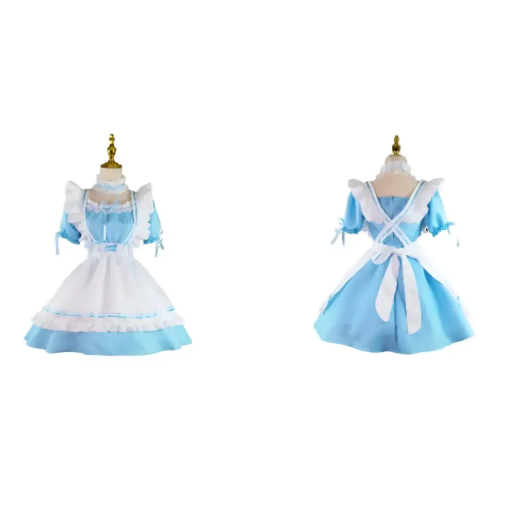 Blue Japanese Maid Outfit - Outfit