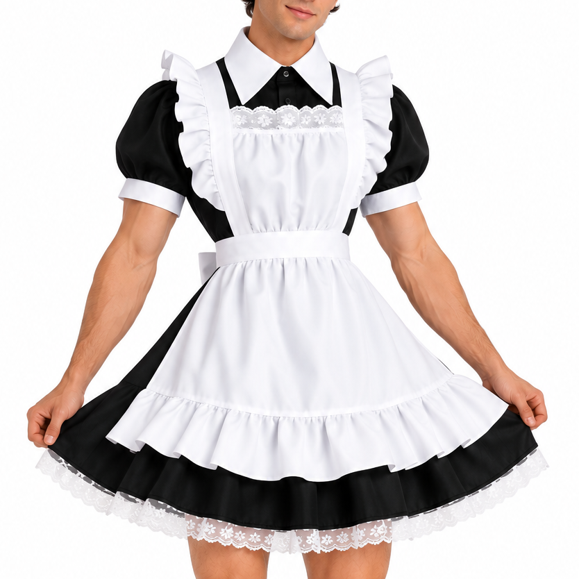 Classic French Male Maid Outfit