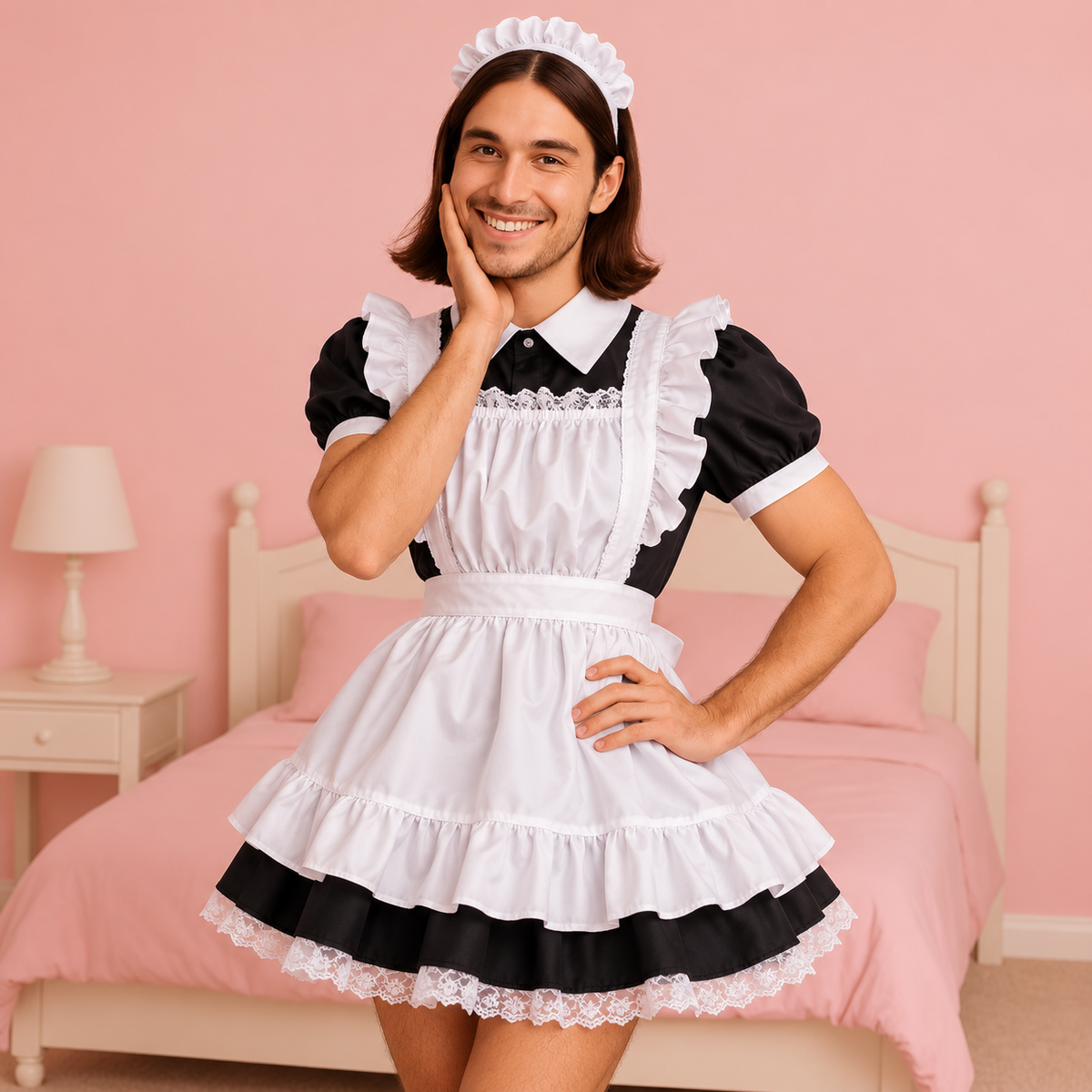 Classic French Male Maid Outfit