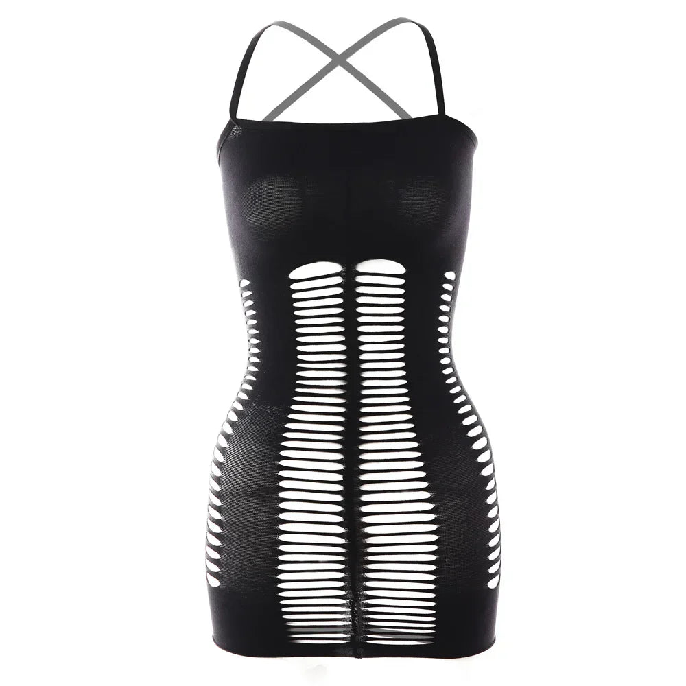 Erotic sissy Underwear Gentlemen Fun Sleepwear Sling Cross Sexy Nightdress Plus Size Man’s Body Suits Hot Male dress