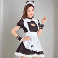 Cute Cat Maid Outfit - Black / S - Outfit