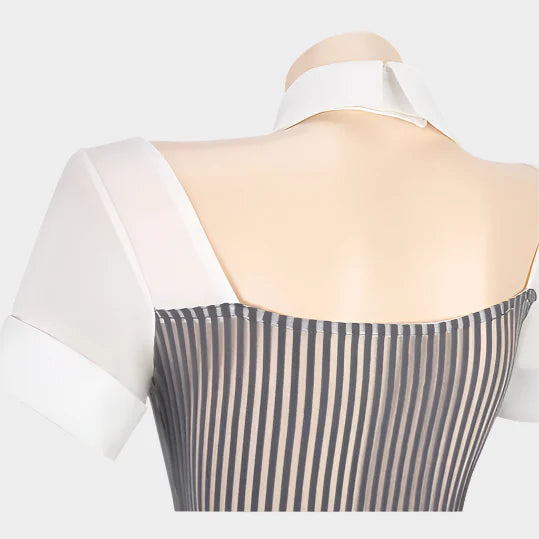 Kawaii Secretary Outfit - Gray / One Size - Outfit
