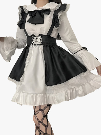 Tenue de serveuse de café kawaii