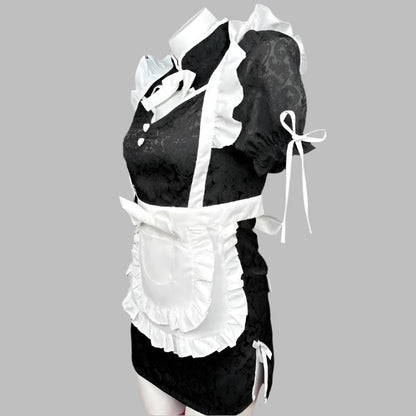 Retro Cheongsam Anime Maid Outfit