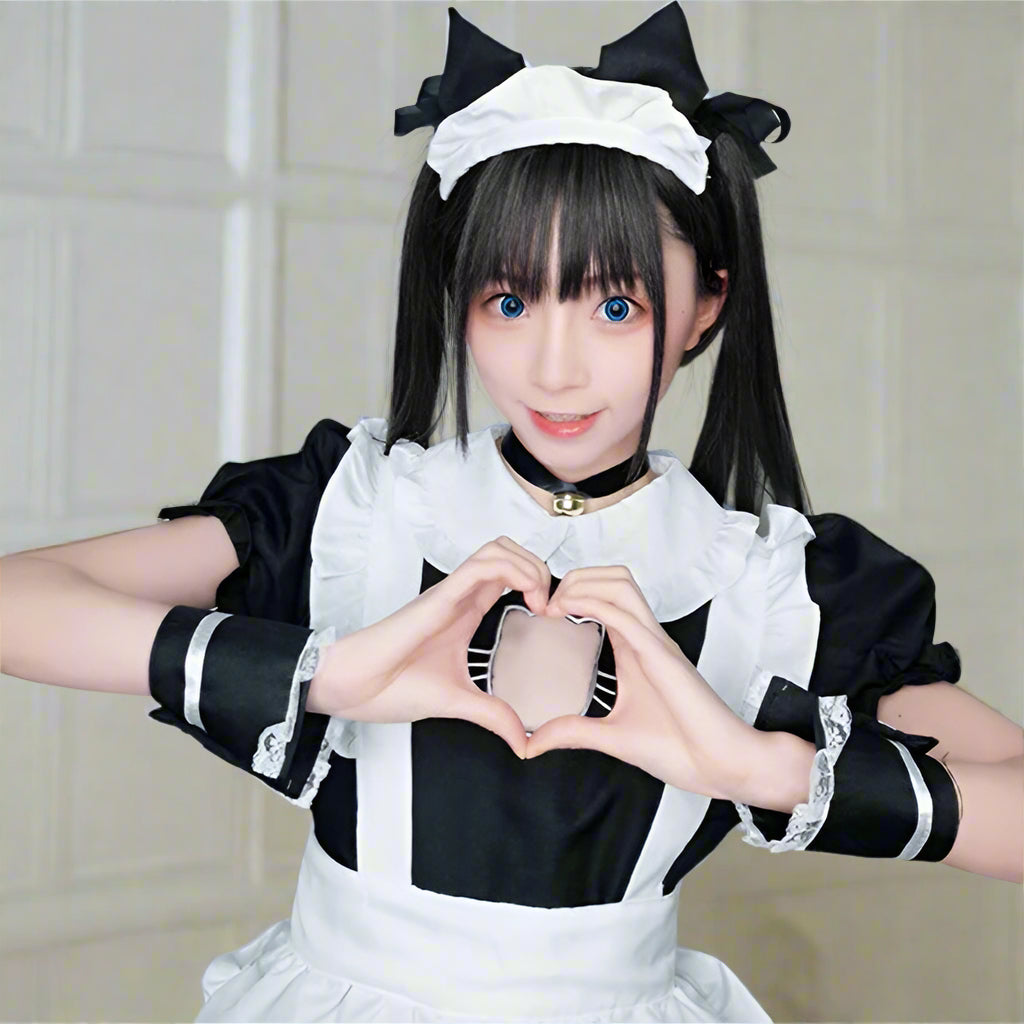 Cute Cat Maid Outfit