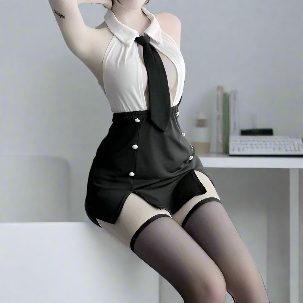 Sexy Secretary Bodysuit Outfit