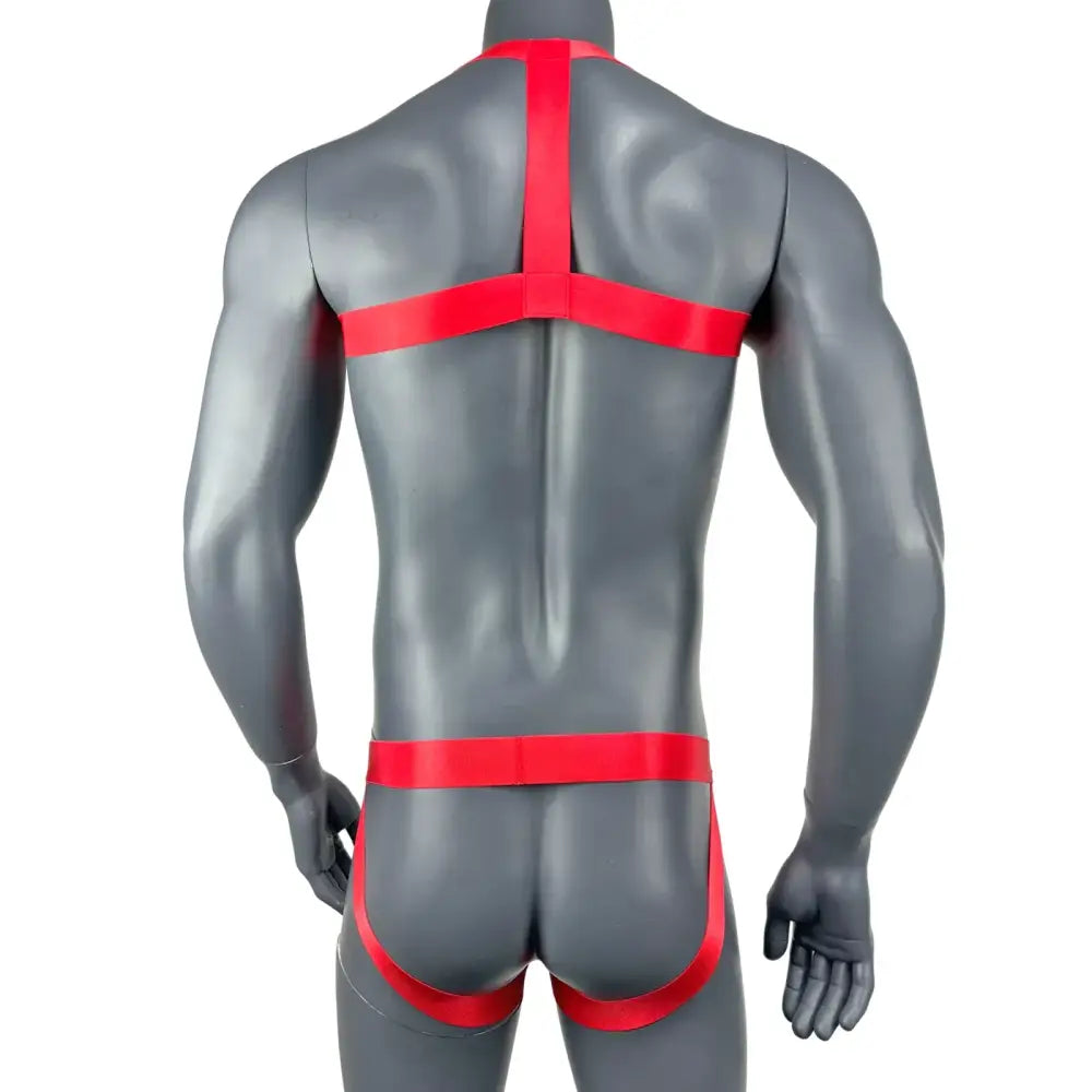 Naughty Santa Male Maid Cape Outfit - Outfit