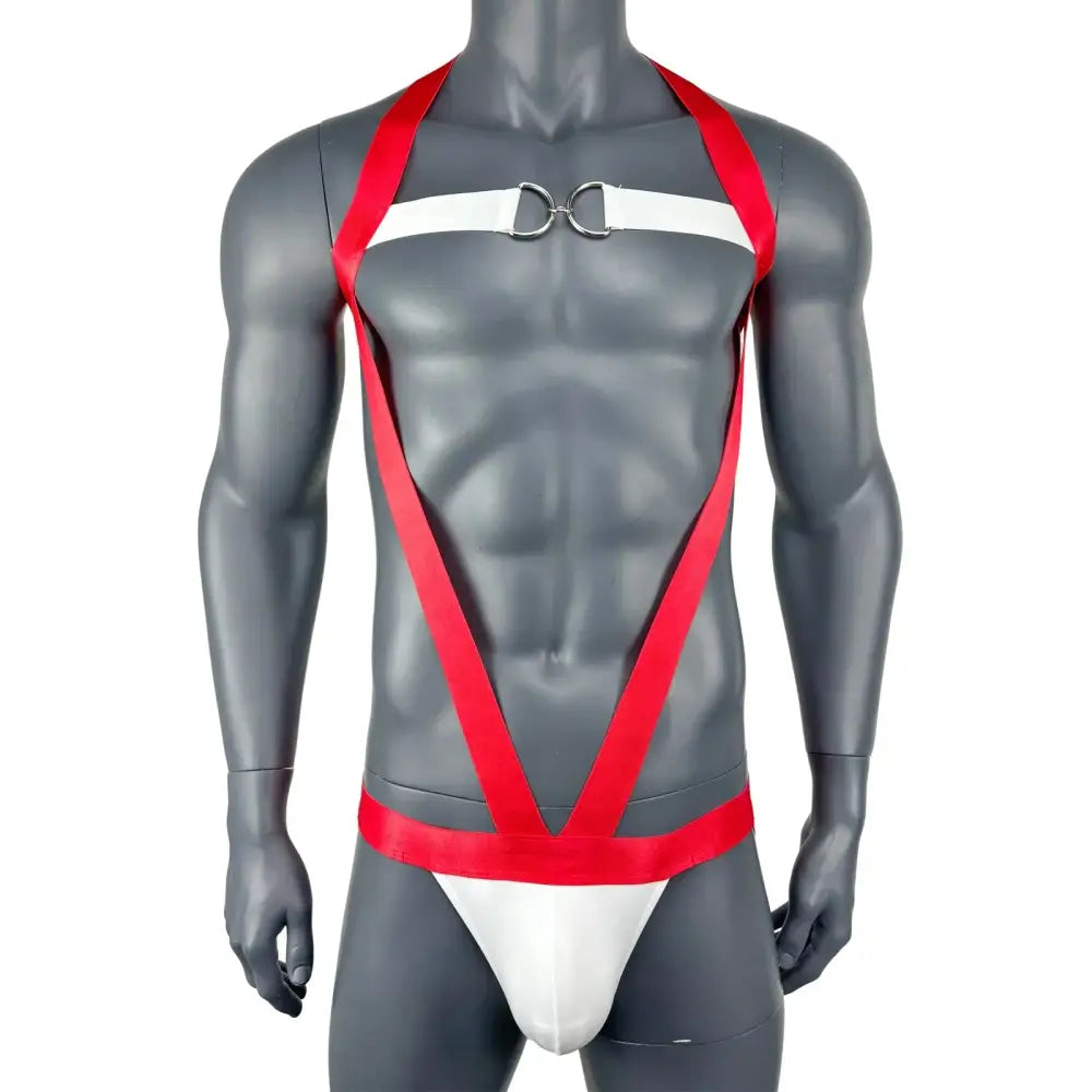 Naughty Santa Male Maid Cape Outfit - Outfit