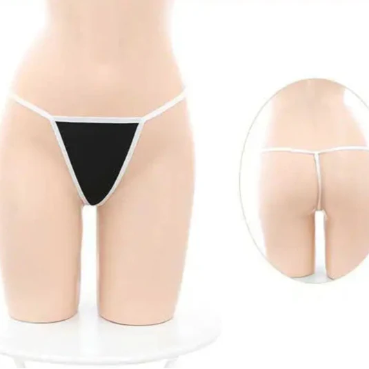 Open Back French Maid Outfit - Outfit